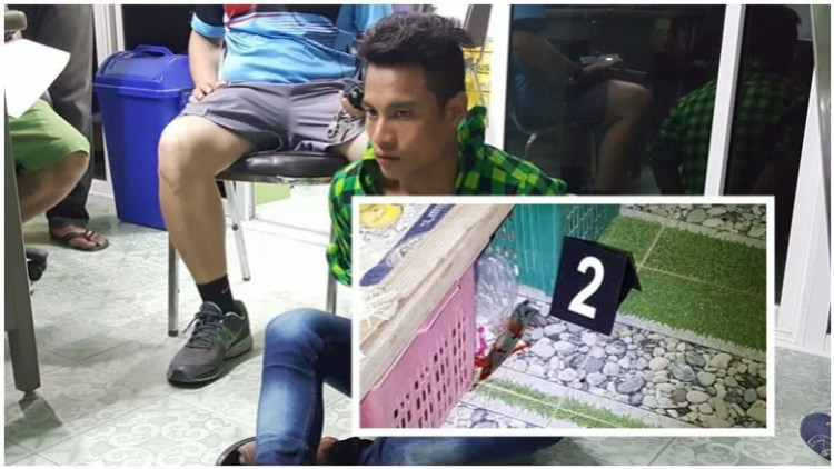 รวบหนุ่มพม่ากระหน่ำแทงอดีตเมียดับ