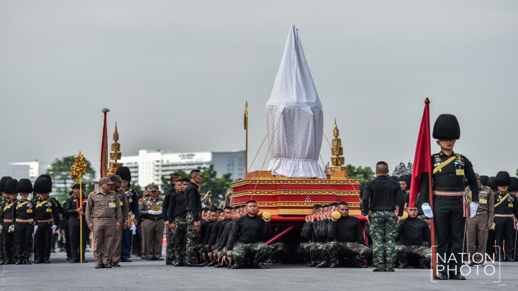 ประมวลภาพซ้อมใหญ่ 3 ริ้วขบวนพระราชอิสริยยศเสมือนจริง