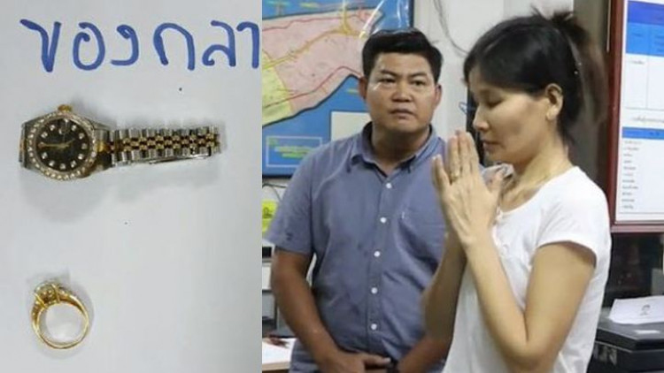 รวบสาวใช้พม่าลัก 'Rolex-แหวนเพชร' นายจ้าง มูลค่า3ล้าน