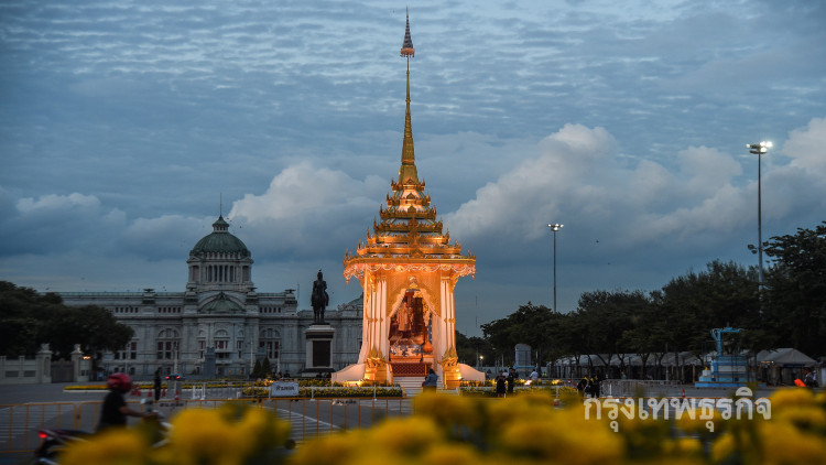 พระเมรุมาศจำลองทั่วประเทศ  85 แห่งแล้วเสร็จ 100% 