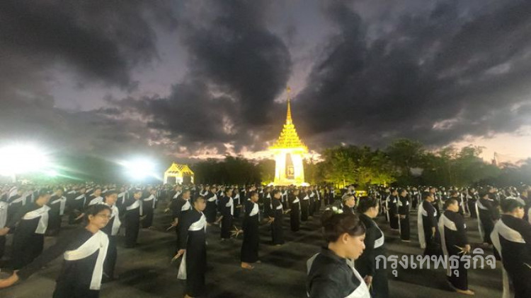 สมพระเกียรติ เชียงรายซ้อมใหญ่ งานถวายพระเพลิงพระบรมศพฯ