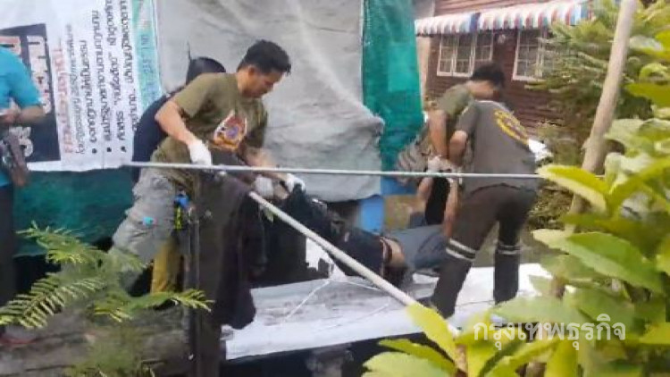 หนุ่มวัย 48 โรคลมชักกำเริบกลิ้งตกน้ำใต้ถุนบ้านดับ