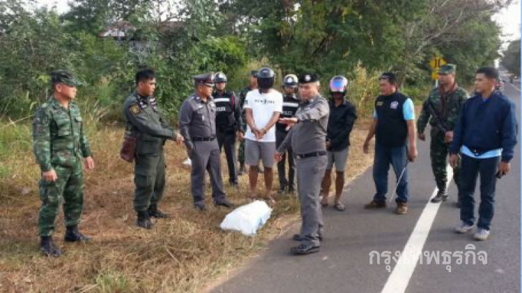 ตร.จับยาบ้า 1.3แสนเม็ด  พร้อมรวบผู้ต้องหา 3 ราย