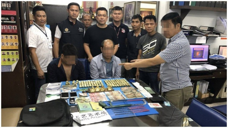 ทลายแก๊ง 'แดนมังกร' ตุ๋นขายทองปลอม อ้างขุดเจอสมบัติชาติ 