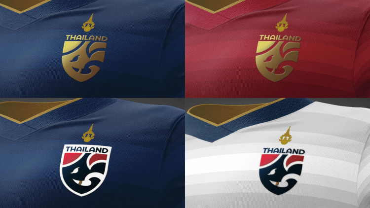 สมาคมฟุตบอลเปิดตัวสัญลักษณ์ทีมชาติใหม่