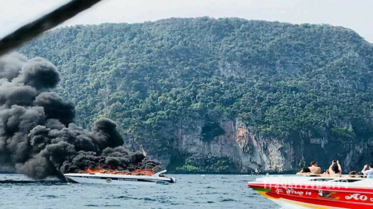 คืบหน้าเหตุไฟไหม้สปีดโบ๊ท ได้รับบาดเจ็บ12คน