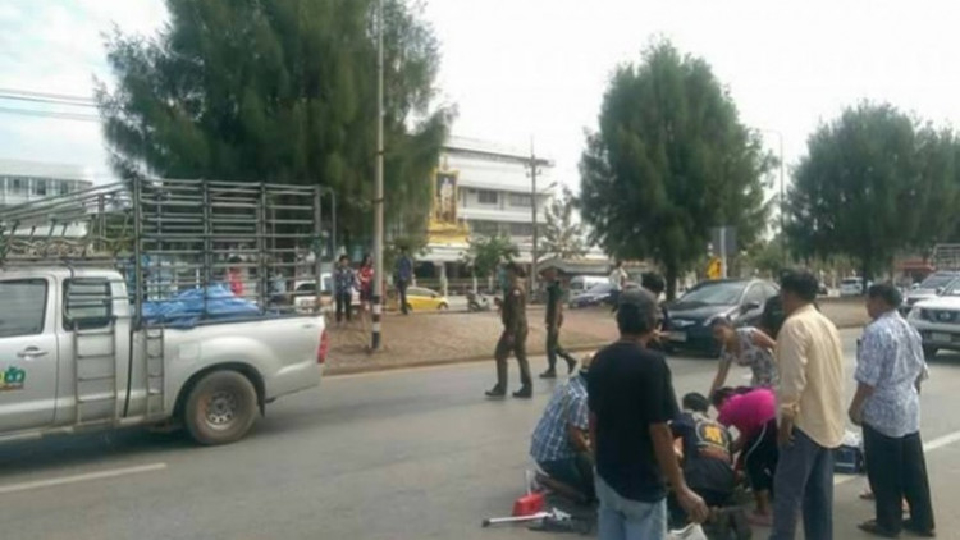 เล็งสร้างสะพานลอย หลังรถชนยายดับอนาถคาทางม้าลายหน้า รพ.