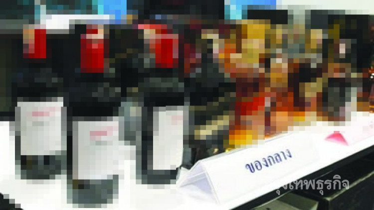 บุกจับ 'เหล้าปลอม' ยี่ห้อดังย่านบางขุนเทียน-บางแค