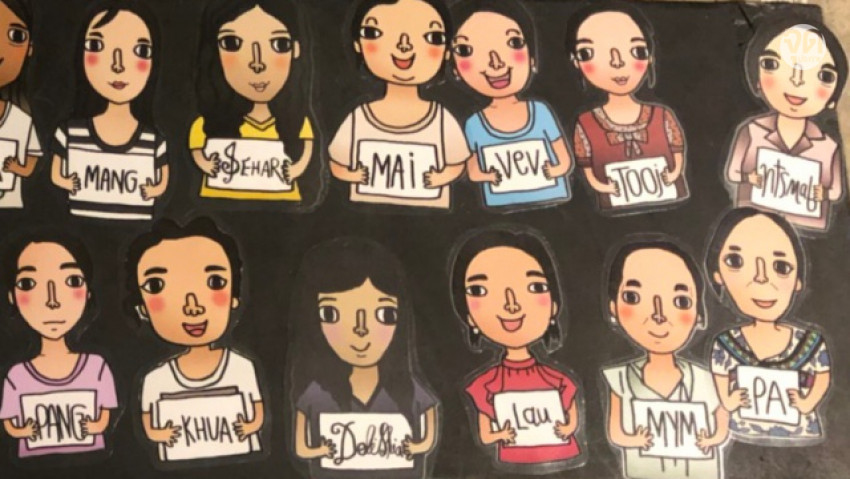 บอกเล่าชีวิตผู้ลี้ภัยผ่านลายปักงานฝีมือ  