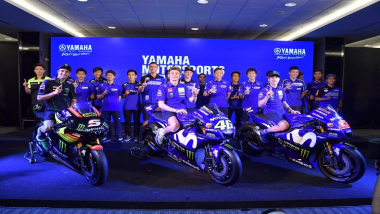 "ยามาฮ่า"แถลงข่าวเปิดตัวทีมแข่งซีซั่นนี้-ลั่นคว้าแชมป์โลก
