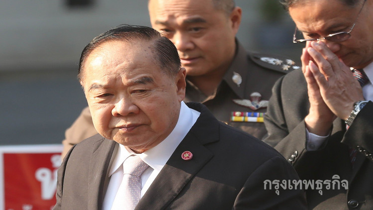 'ประวิตร' ปัดจ้อปมรุ่นน้อง 'เซนต์คาเบรียล'