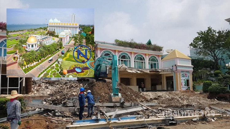 ยอมทุบ! 'บ้านสุขาวดี' รื้ออาคารรุกทางสาธารณะแล้ว