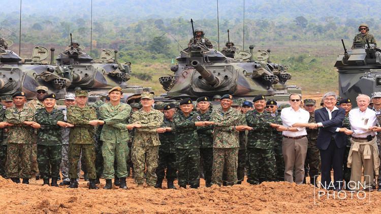 ปิดฉาก! 'คอบร้าโกลด์18' ทหาร 3 ชาติ เข้าฝึกด้วยกระสุนจริง