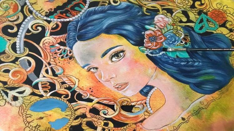 ศิลปะ "VIBES" โดยศิลปินสาวสวย "ถงถง" รายได้ส่วนหนึ่งให้มูลนิธิกระจกเงา