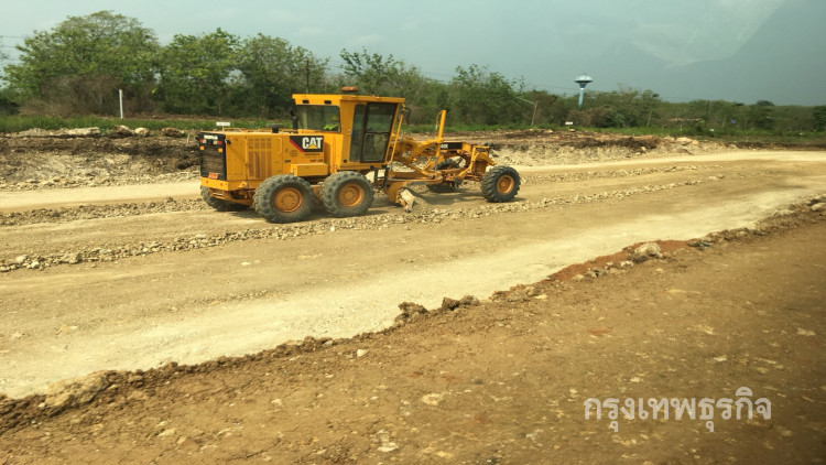 กรมทางหลวง พาดูงานทางรถไฟความเร็วสูง ช่วง 'กลางดง–ปางอโศก'