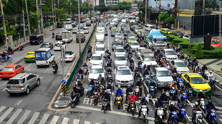เทเงิน3แสนล้าน ป้องกันกรุงเทพฯรถติดหนักขึ้น