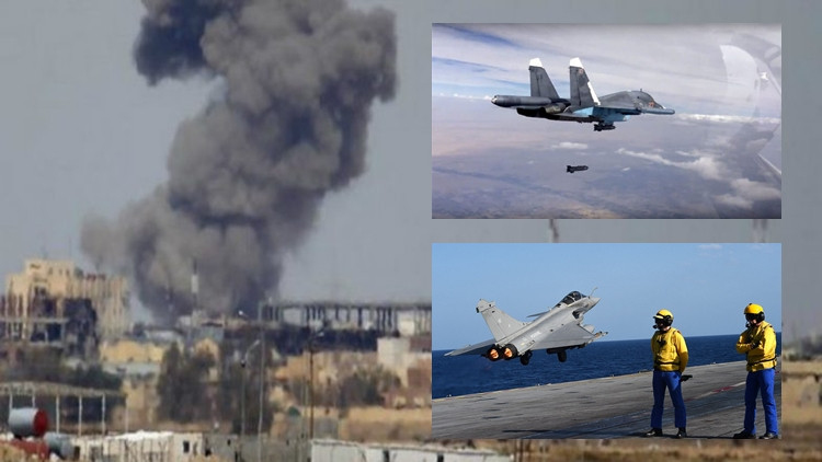 ชมภาพชุด ปฎิบัติการสหรัฐถล่มซีเรีย