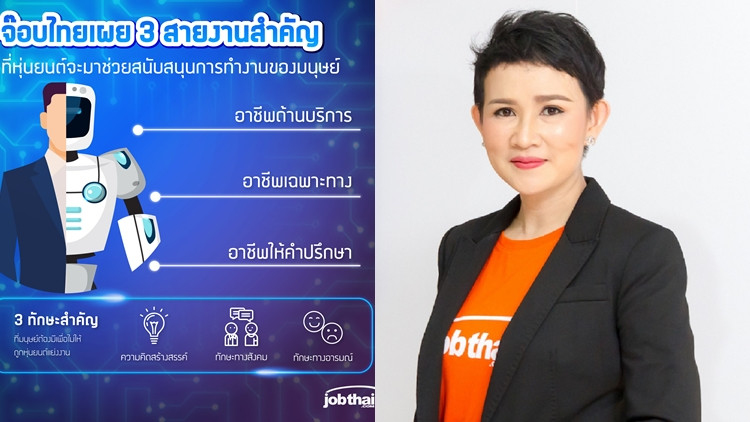 3สายงานสำคัญที่หุ่นยนต์ช่วยงานคน เผย3ทักษะเด่นคนเหนือหุ่นยนต์