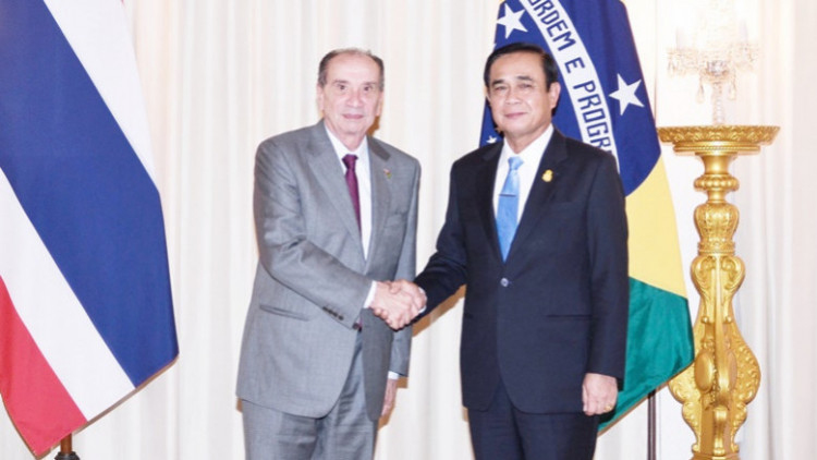 รมว.ต่างประเทศบราซิล เยือนไทยครั้งแรกในรอบ 21 ปี