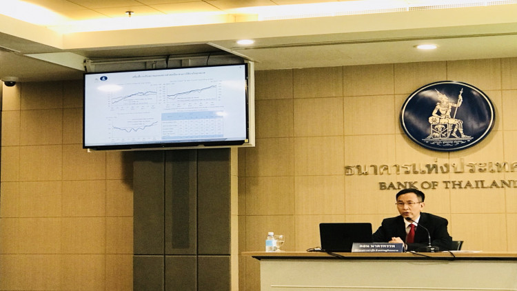 ธปท. เผยศก.ไทยเดือนพ.ค.นี้ขยายตัวต่อเนื่องและกระจายตัวดีขึ้นทุกกลุ่ม