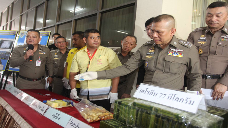 ปส.แถลงผลจับกุมคดียาเสพติด 5 คดี ยึดยาบ้า 9.8 ล้านเม็ด ไอซ์ 450 กก.