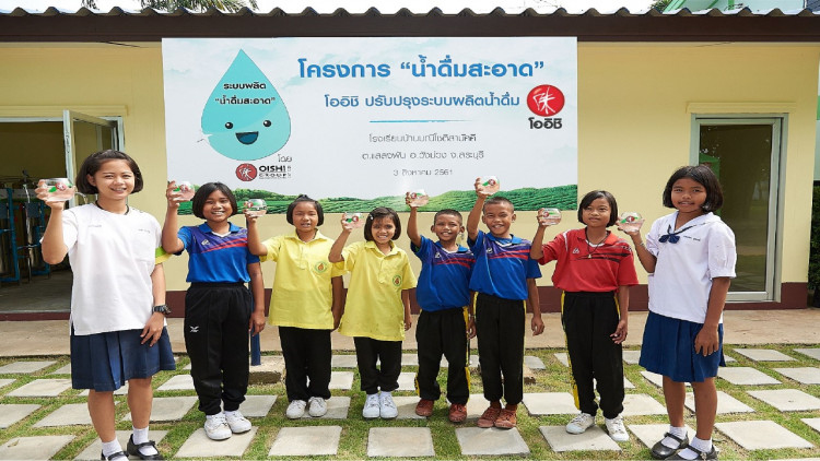 แบ่งปันชุมชน จัดโครงการ 'น้ำดื่มสะอาด' ปักหมุดโรงเรียนพื้นที่รอบโรงงาน