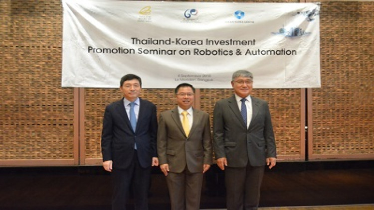 ธุรกิจเกาหลีเชื่อมั่นไทย รุกลงทุน 'หุ่นยนต์และออโตเมชั่น'