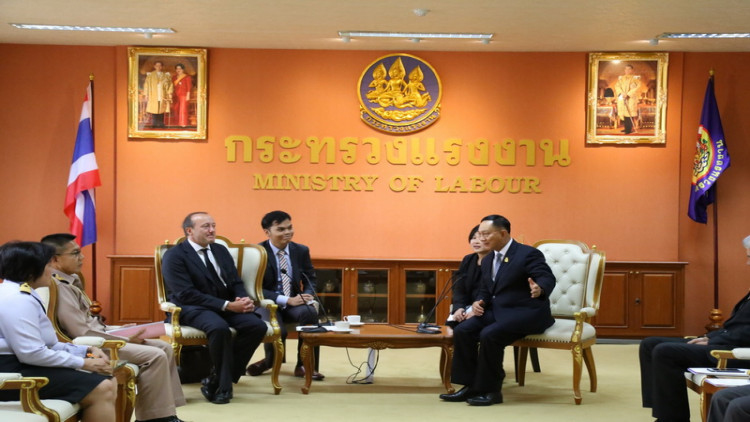รมว.แรงงาน เผย EJF ชื่นชมรัฐบาลไทย แก้ปัญหาแรงงานประมงคืบหน้า