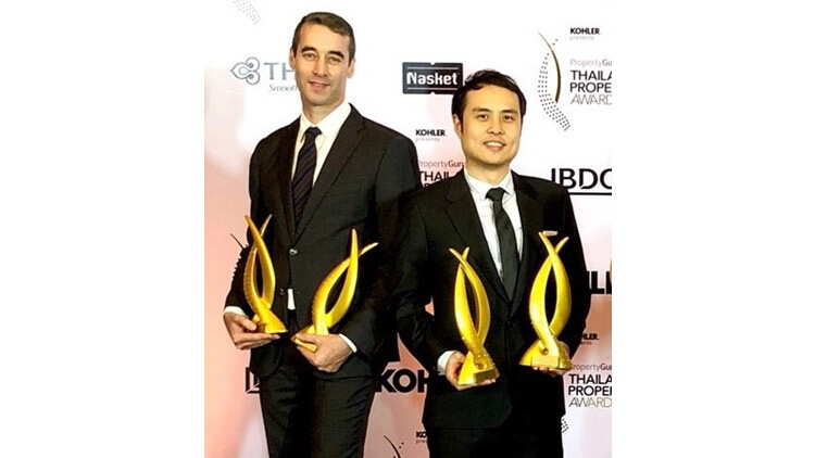 MQDC คว้า 5 รางวัลจากเวทีไทยแลนด์ พร็อพเพอร์ตี้อวอร์ด
