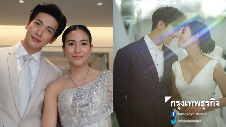 ชื่นมื่น! พิธีสมรส 'พุฒ-จุ๋ย' บรรยากาศเต็มไปด้วยความรัก