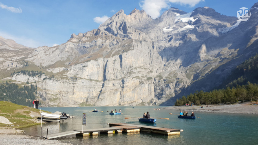 Oeschinensee / Harder Kulm / Schynige Platte ระหว่างทะเลสาบและภูเขา คือสวิสที่เรารัก