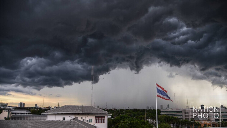 เตือนพายุโซนร้อนลูกที่ 35 จ่อถล่มใต้ ทำฝนตกหนักถึงหนักมาก