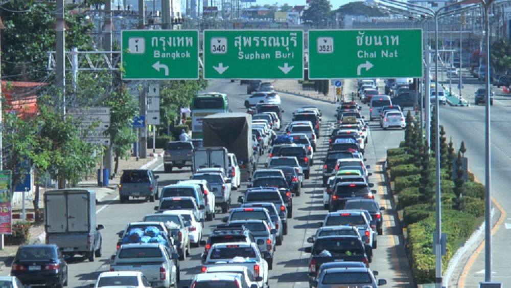 การจราจรถนน 340 เริ่มหนาแน่น