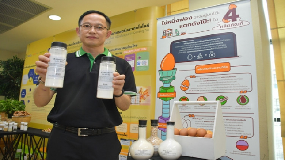 สารกันบูดจากไข่ขาว