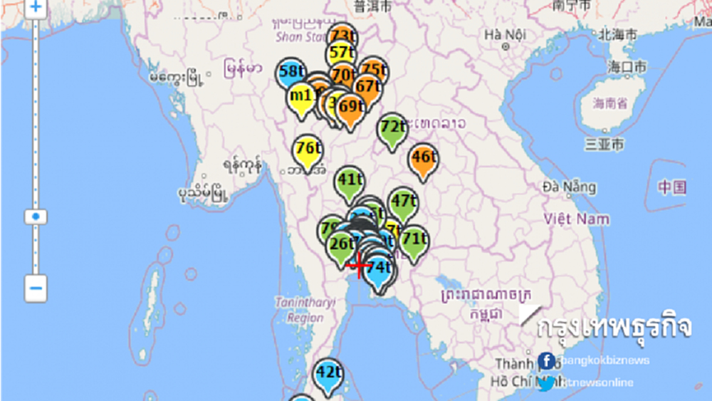 ชาวบ้านผจญฝุ่นพิษ PM2.5 เกินมาตรฐาน 8 จังหวัด