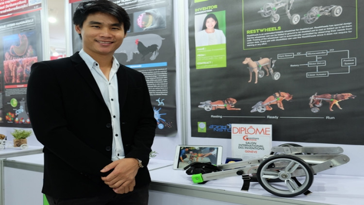 ‘วีลแชร์สุนัข’วัตกรรมเพื่อคนรักสัตว์