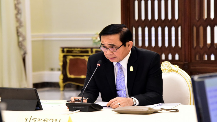 นายกฯประชุมบีโอไอ ปฎิเสธแสดงความเห็นคลิปบนเวทีปราศรัยพปชร.