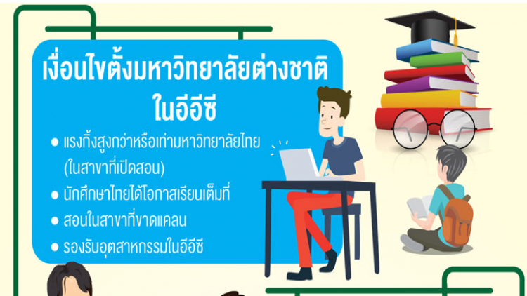 ดึงญี่ปุ่นตั้งมหาวิทยาลัย เปิดหลักสูตรในอีอีซี