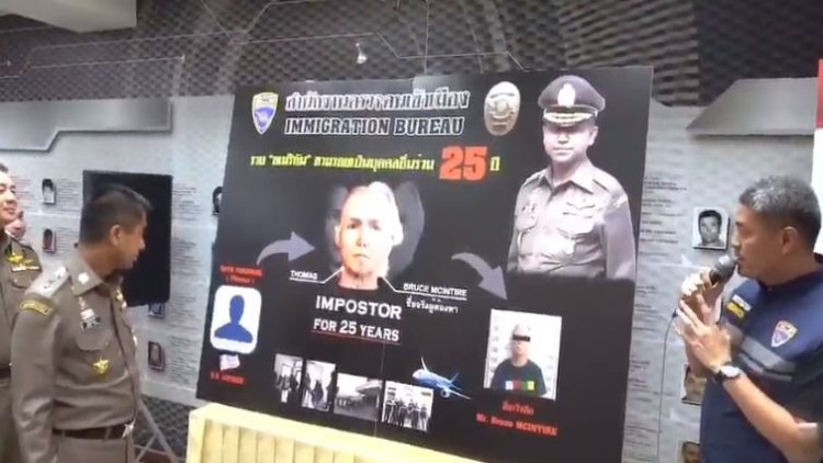 สตม.รวบหนุ่มใหญ่ชาวมะกันหนีคดียาเสพติดซุกไทย