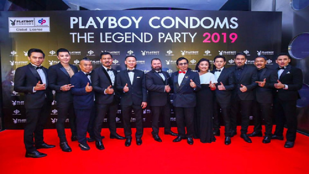 รวมพล"เพลย์บอย"ร่วมงาน New PLAYBOY CONDOMS:The Legend Party