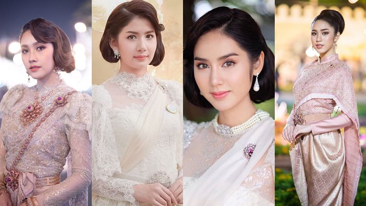 มิสทีนฯสวยสง่าในชุดไทย ส่งคำอวยพรวันสงกรานต์