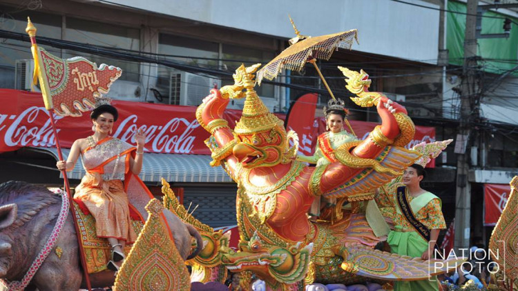 ขบวนแห่นางสงกรานต์ พระประแดง