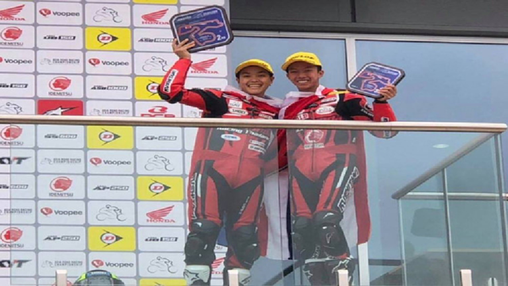 "มุกข์ลดา-ธัชกร"เบิ้ลโพเดียม บิดเอเชีย โรด เรซซิ่ง สนาม 2