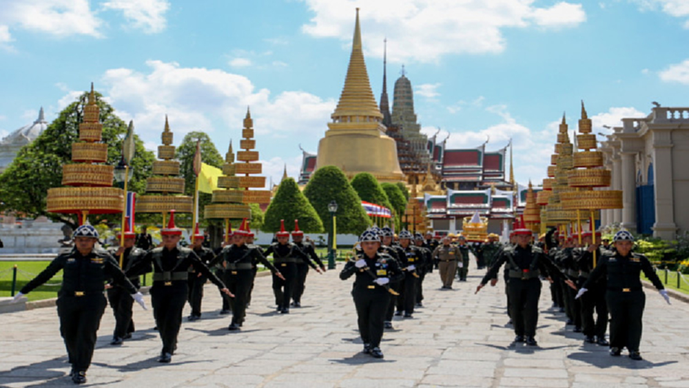 ซ้อมใหญ่งานพระราชพิธีบรมราชาภิเษก