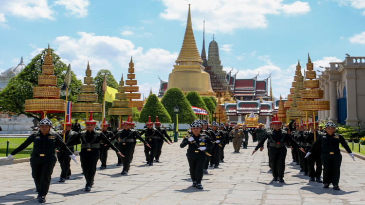 ซ้อมใหญ่งานพระราชพิธีบรมราชาภิเษก
