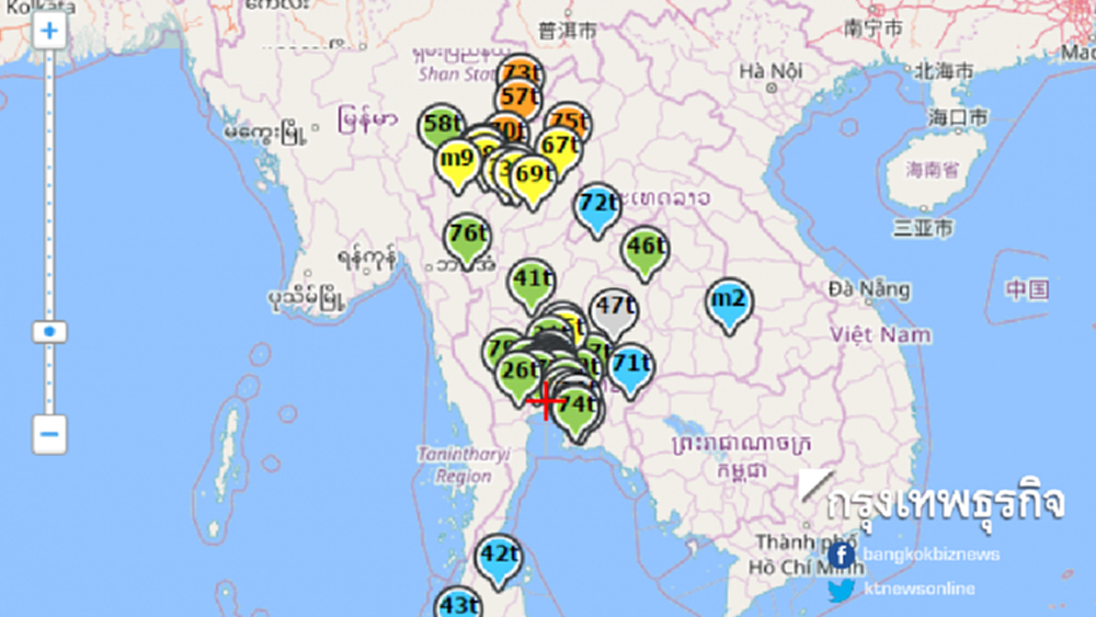 บางขุนเทียนเช้านี้ ฝุ่นพิษ PM2.5 เกินมาตรฐาน