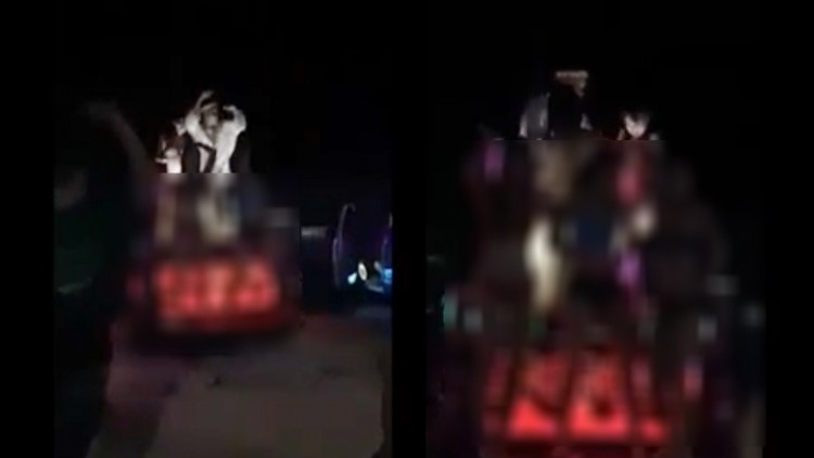 โซเชียลถล่มยับ! คลิปนาคเต้นกับโคโยตี้บนรถเครื่องเสียงงานบวช