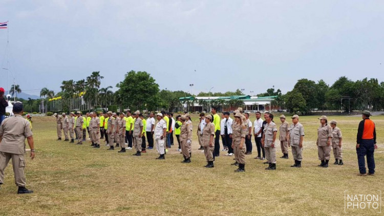 อปพร. คลองเตย 56 ชีวิต โดดหอทดสอบสภาพจิตใจและร่างกาย