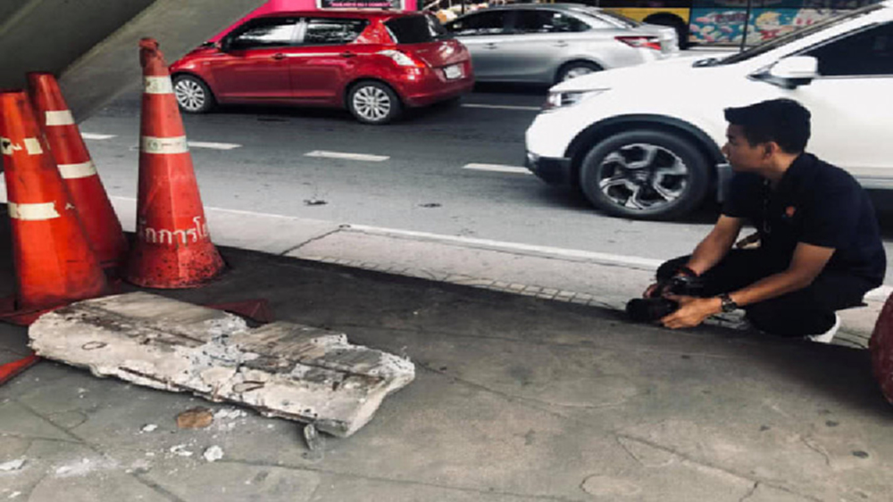 วิศวกรฯ ชี้ สนิมเหล็ก เหตุแผ่นปูนร่วง