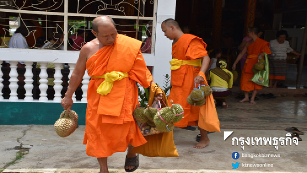 ชาวสวนลับแลร่วมสืบสานประเพณีสลากภัตทุเรียน บุญใหญ่รับเข้าพรรษา